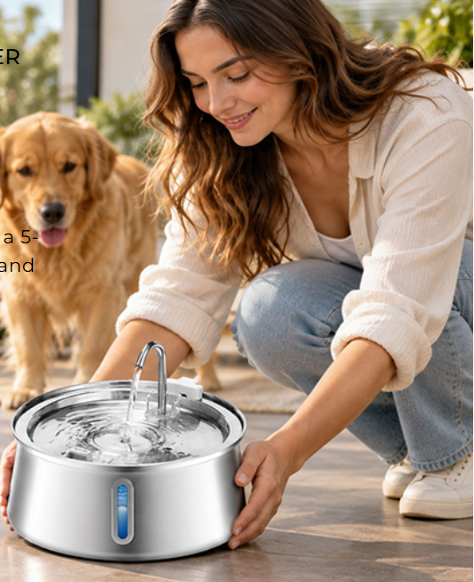 FounTail™ Fresh Water Dog Bowl Review – Triple Filtration, Battery Life & How It Works FounTail™ Fresh Water Dog Bowl Review – Triple Filtration, Battery Life & How It Works