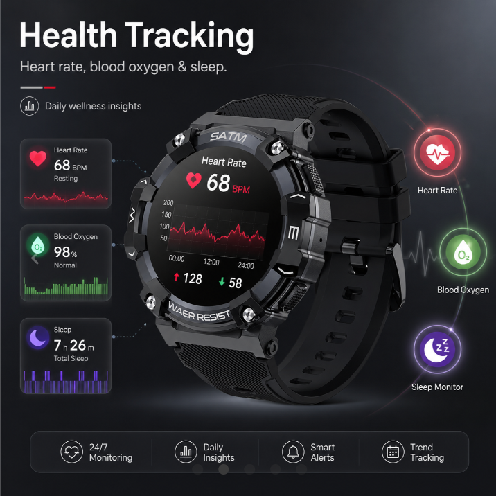 Smartwatch mit dem besten Preis-Leistungs-Verhältnis: Vantrek X1 – Testbericht und Kaufberatung