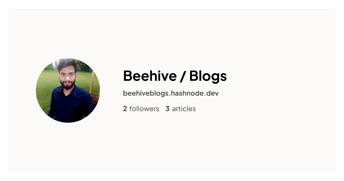 Beehive / Blogs