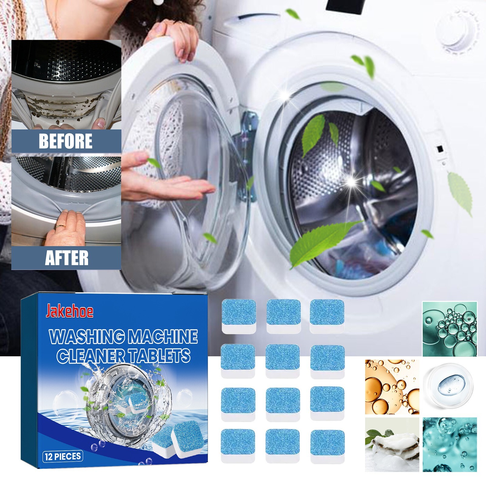 1. Jakehoe FreshWash Tabs – Features, Product Information and Washing Machine Care Guide 1. Jakehoe FreshWash Tabs – Features, Product Information and Washing Machine Care Guide