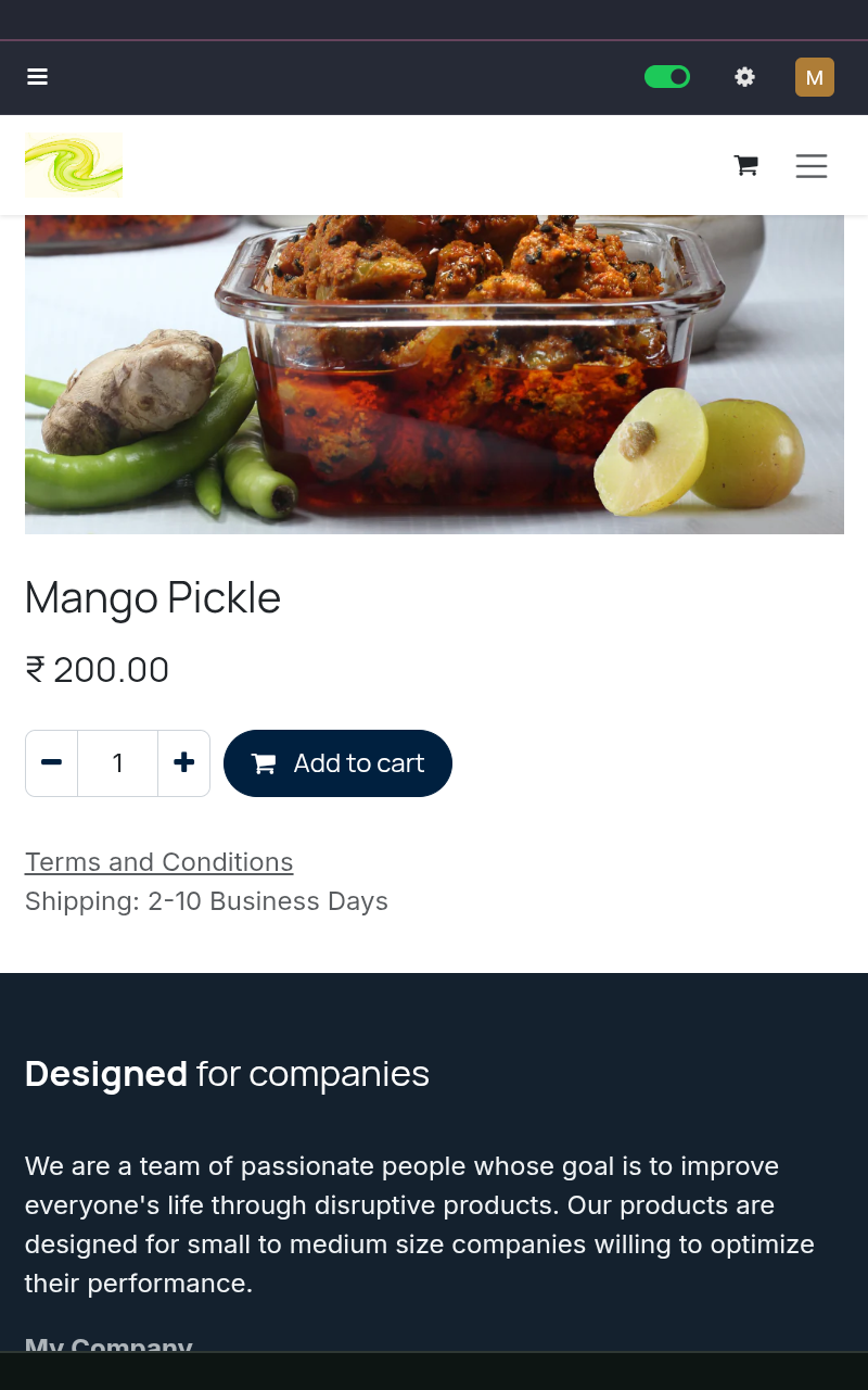 Tankan's online store