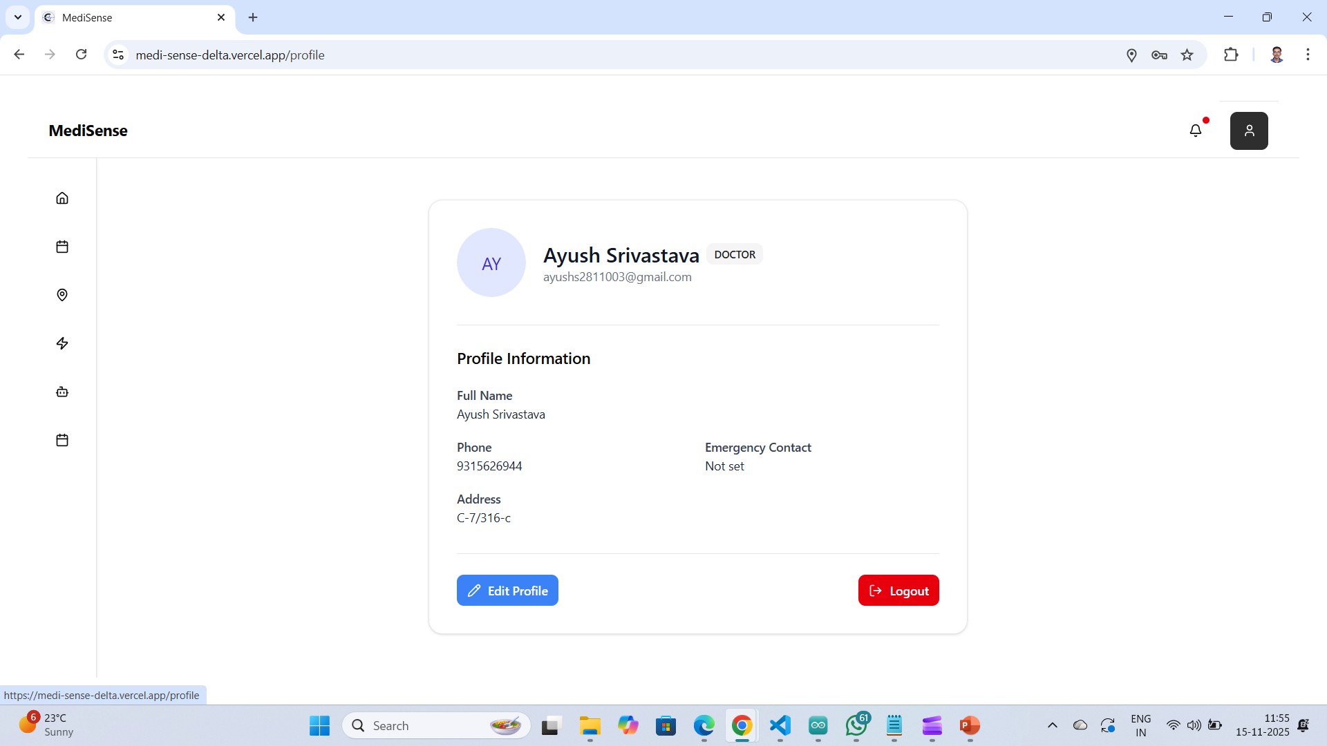 Smart Health Monitoring and Assistance System