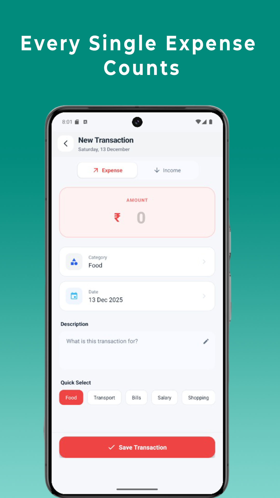 DhanDiary – Offline-First Personal Finance & Expense Tracker