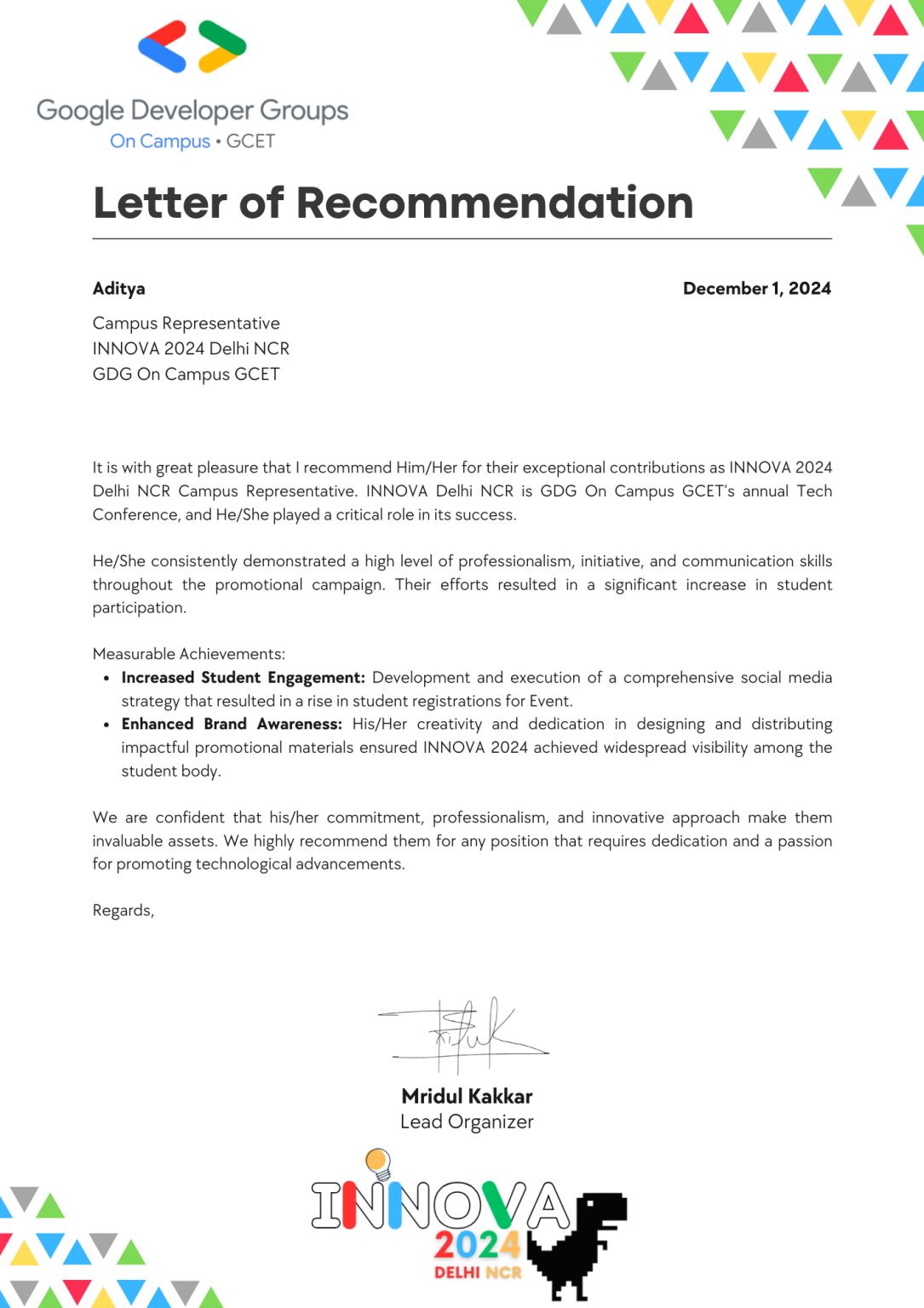 Aditya singh on LinkedIn: #techconference #innova2024 #professionalgrowth #carrerdevelopment…