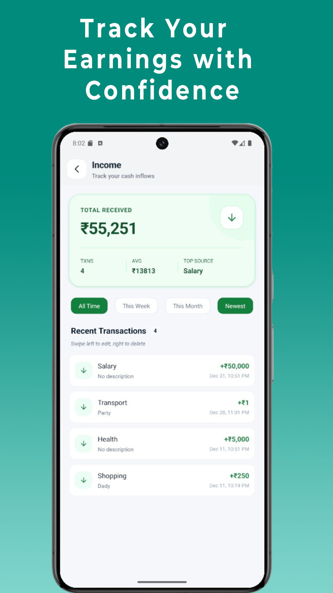 DhanDiary – Offline-First Personal Finance & Expense Tracker