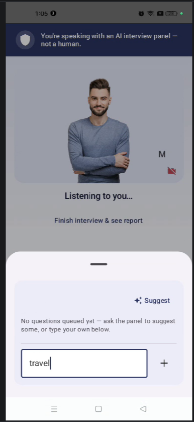 EchoPanel — Coordinated AI Interview Panel