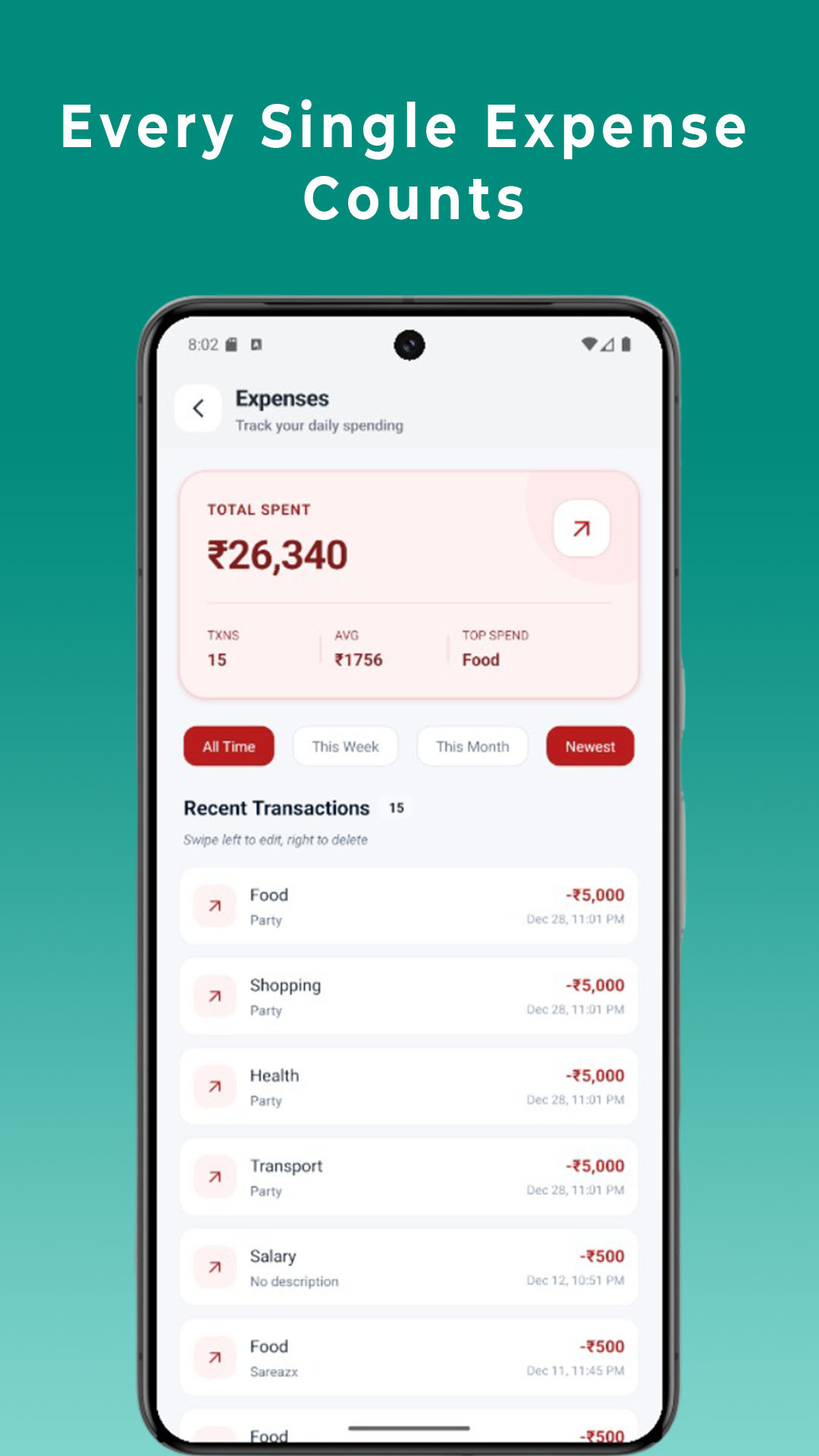 DhanDiary – Offline-First Personal Finance & Expense Tracker
