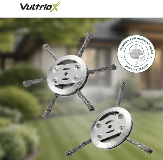Qinux VultrioX: The Ultimate High-Strength Steel Cable Head for Thick Weeds