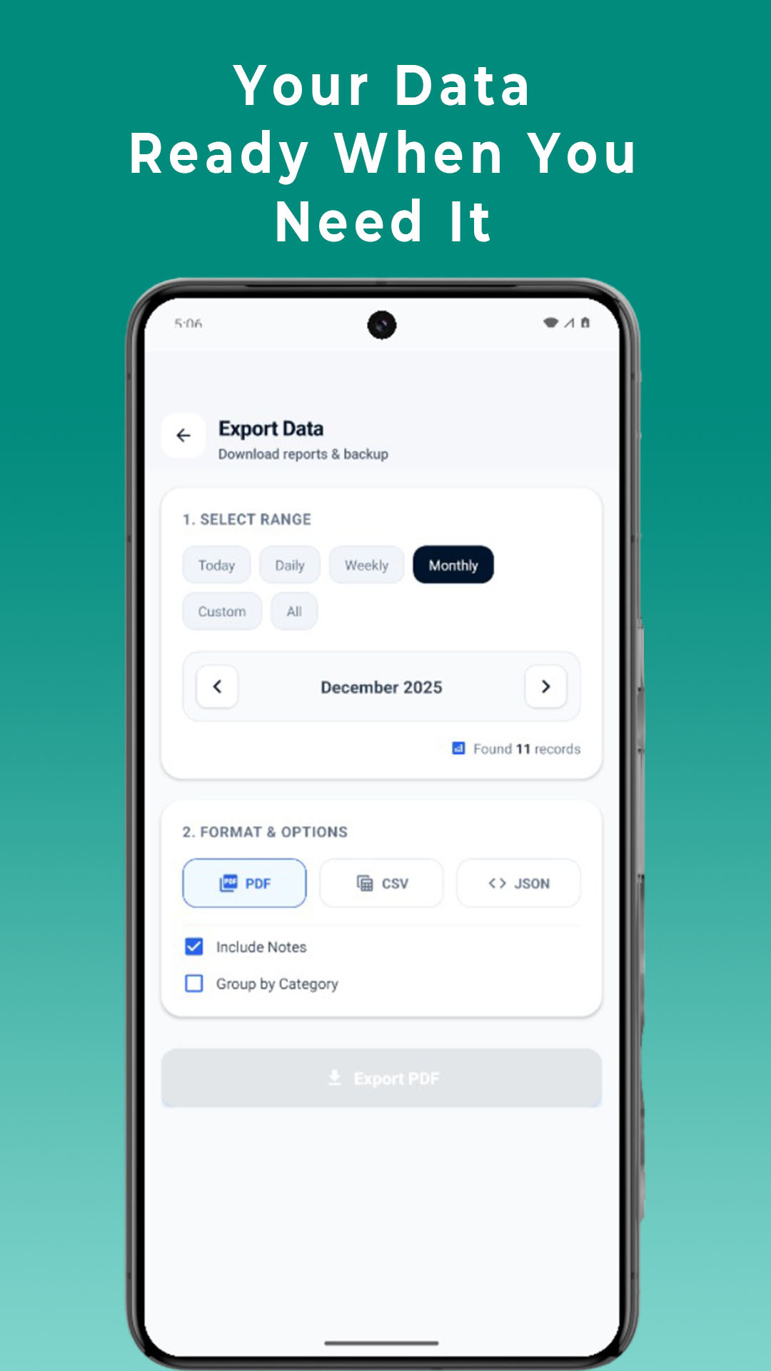 DhanDiary – Offline-First Personal Finance & Expense Tracker