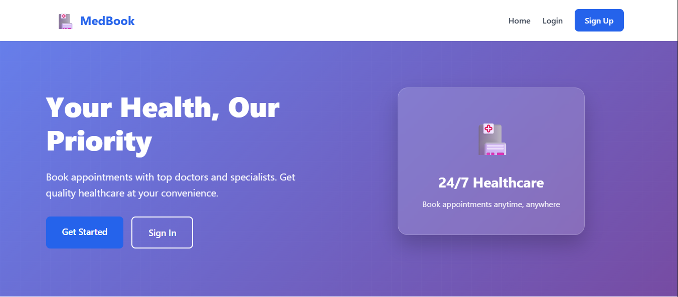 Medical Appointment Booking