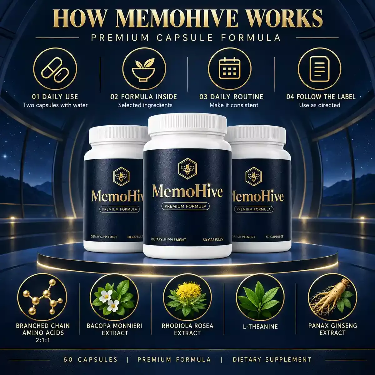 MemoHive – Brain Health And Cognitive Wellness Support MemoHive – Brain Health And Cognitive Wellness Support