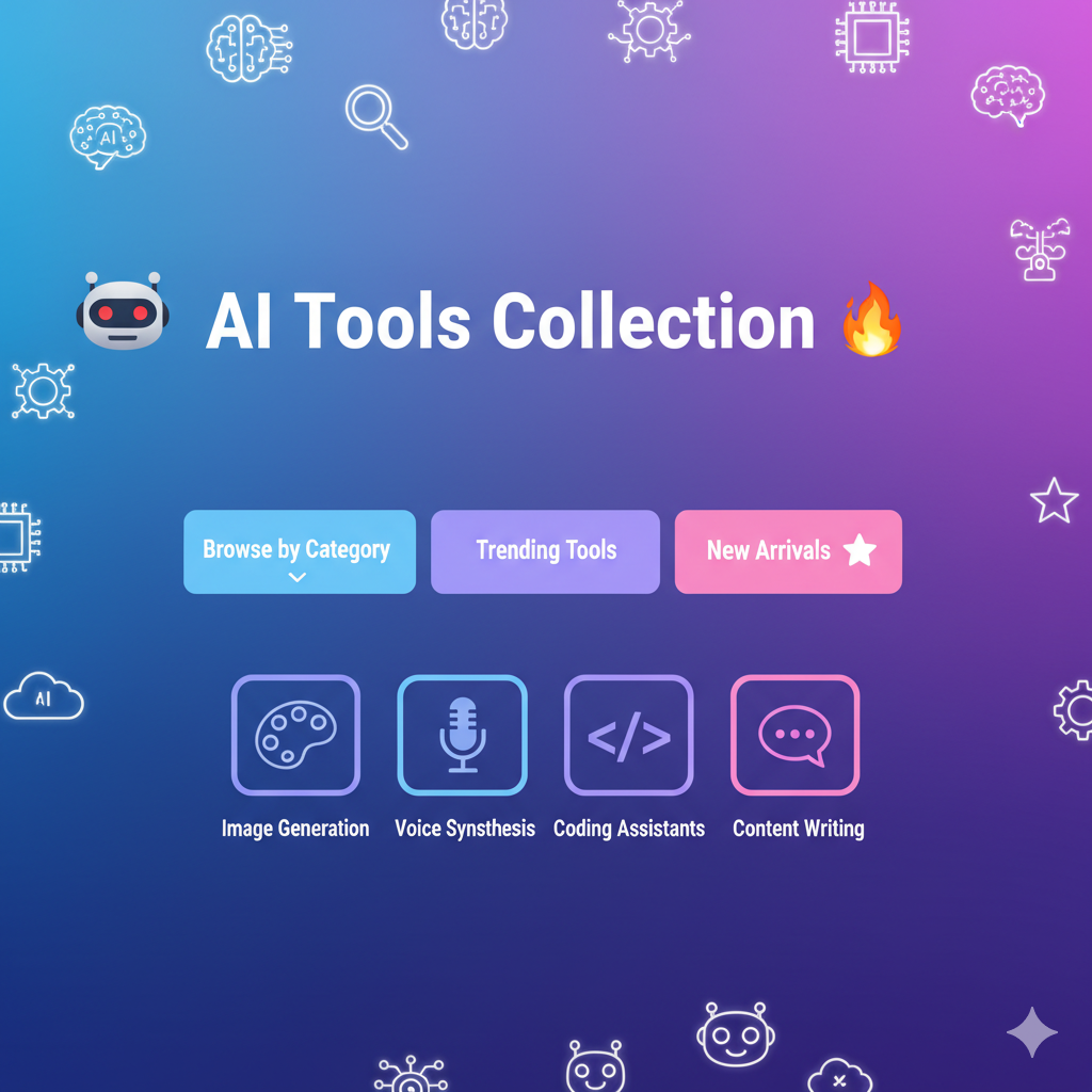 AI Tools Collection Curated Open-Source Directory of Free AI Tools 🚀