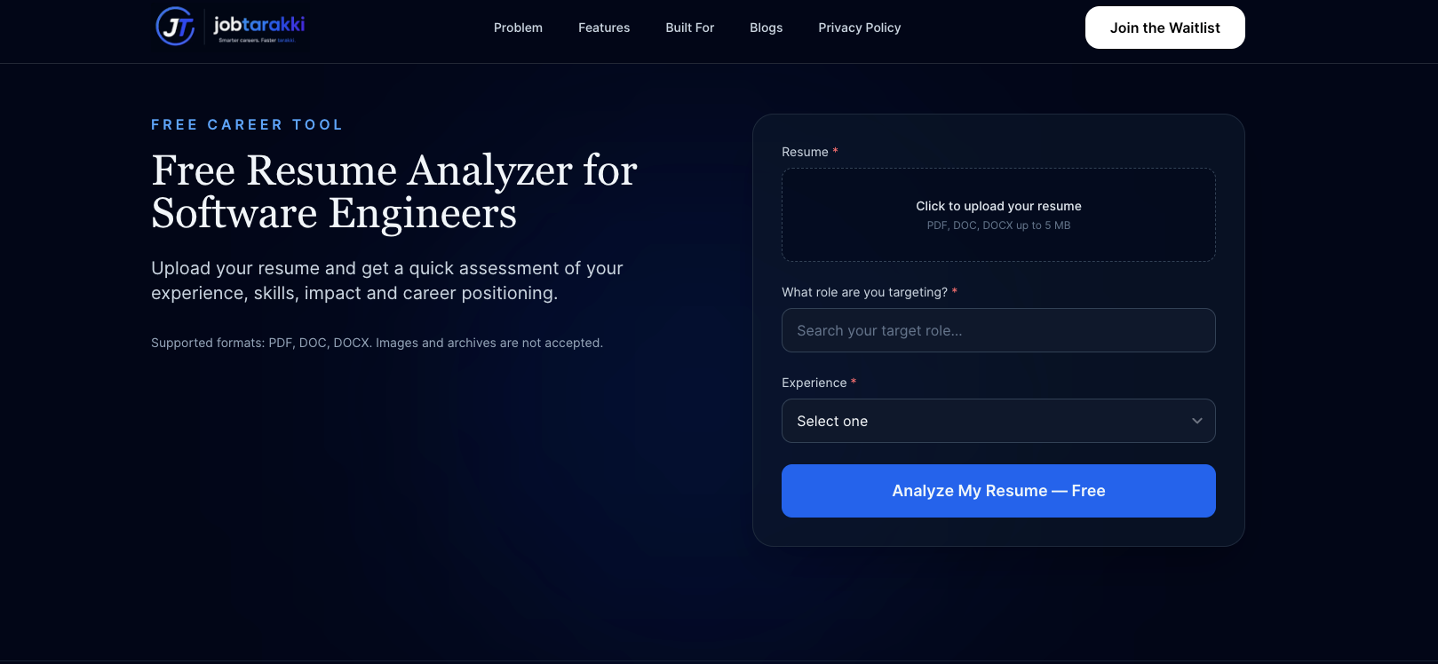 JobTarakki: Smarter Careers