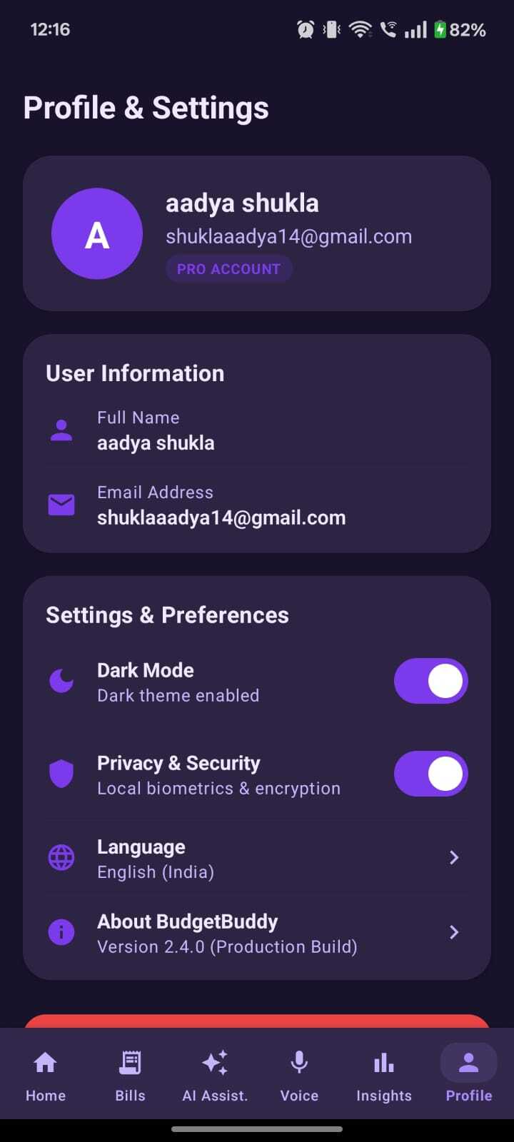 BudgetBuddy BudgetBuddy