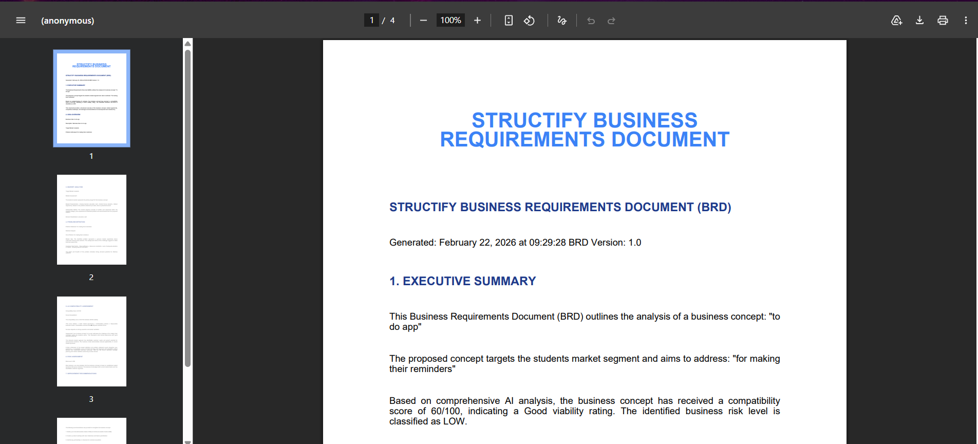 Structify-Your Personal AI driven Business Analyst