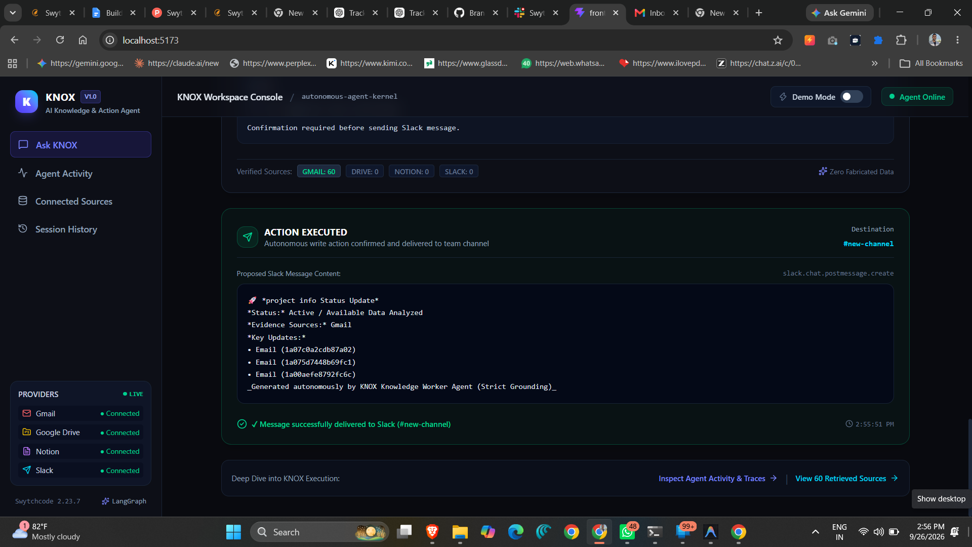 KNOX – Your Autonomous AI Knowledge Worker KNOX – Your Autonomous AI Knowledge Worker