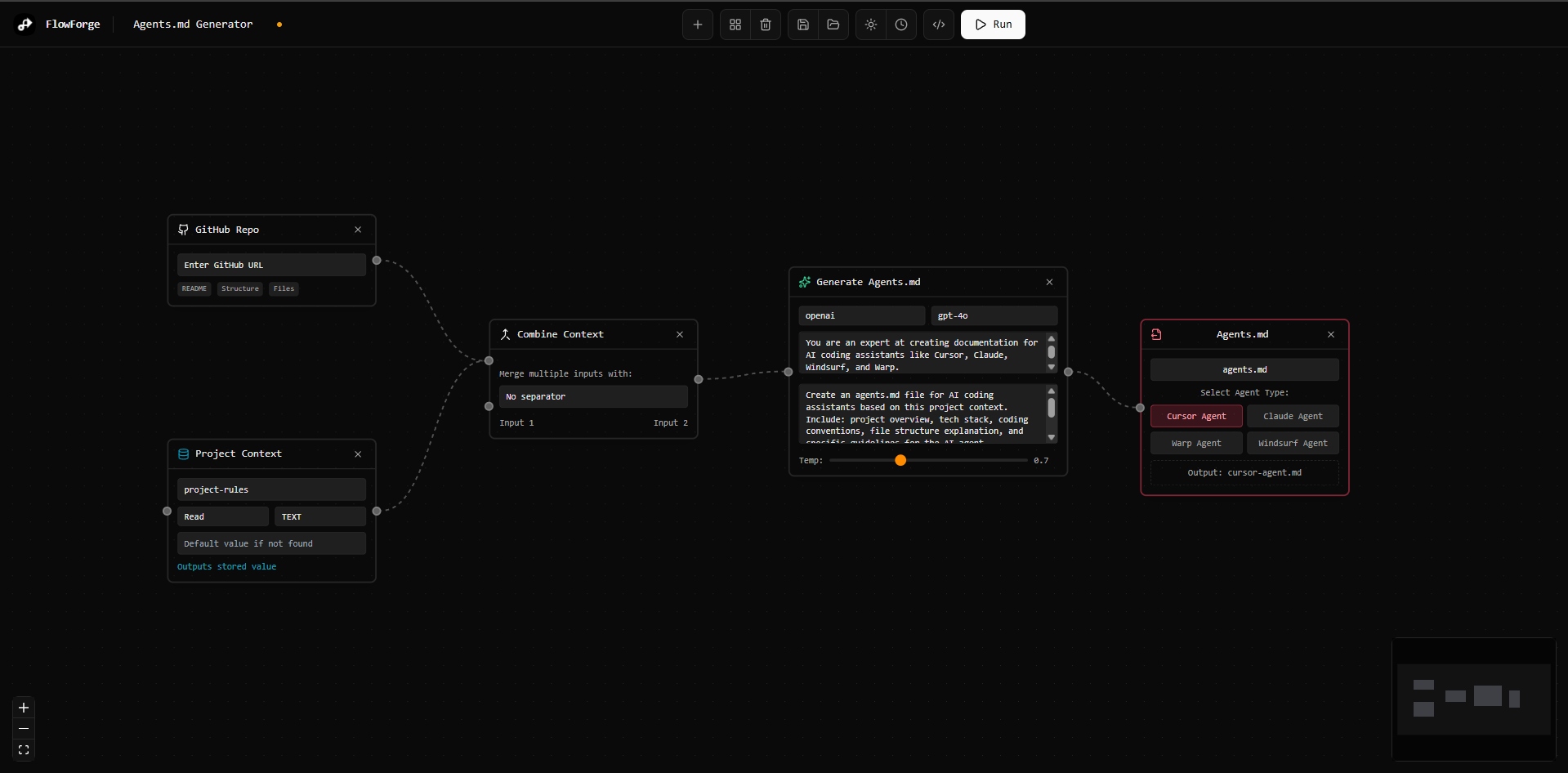 A Visual AI Workflow Builder Template with Agents | Make your own too A Visual AI Workflow Builder Template with Agents | Make your own too