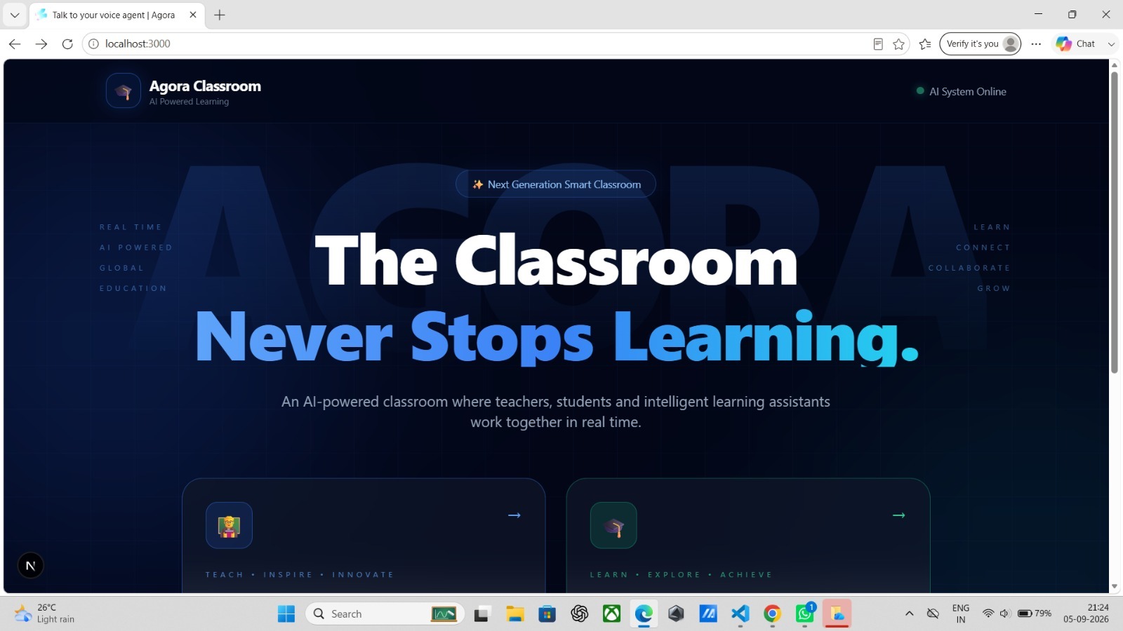 Smart Classroom AI – Voice AI Co-Teacher Smart Classroom AI – Voice AI Co-Teacher