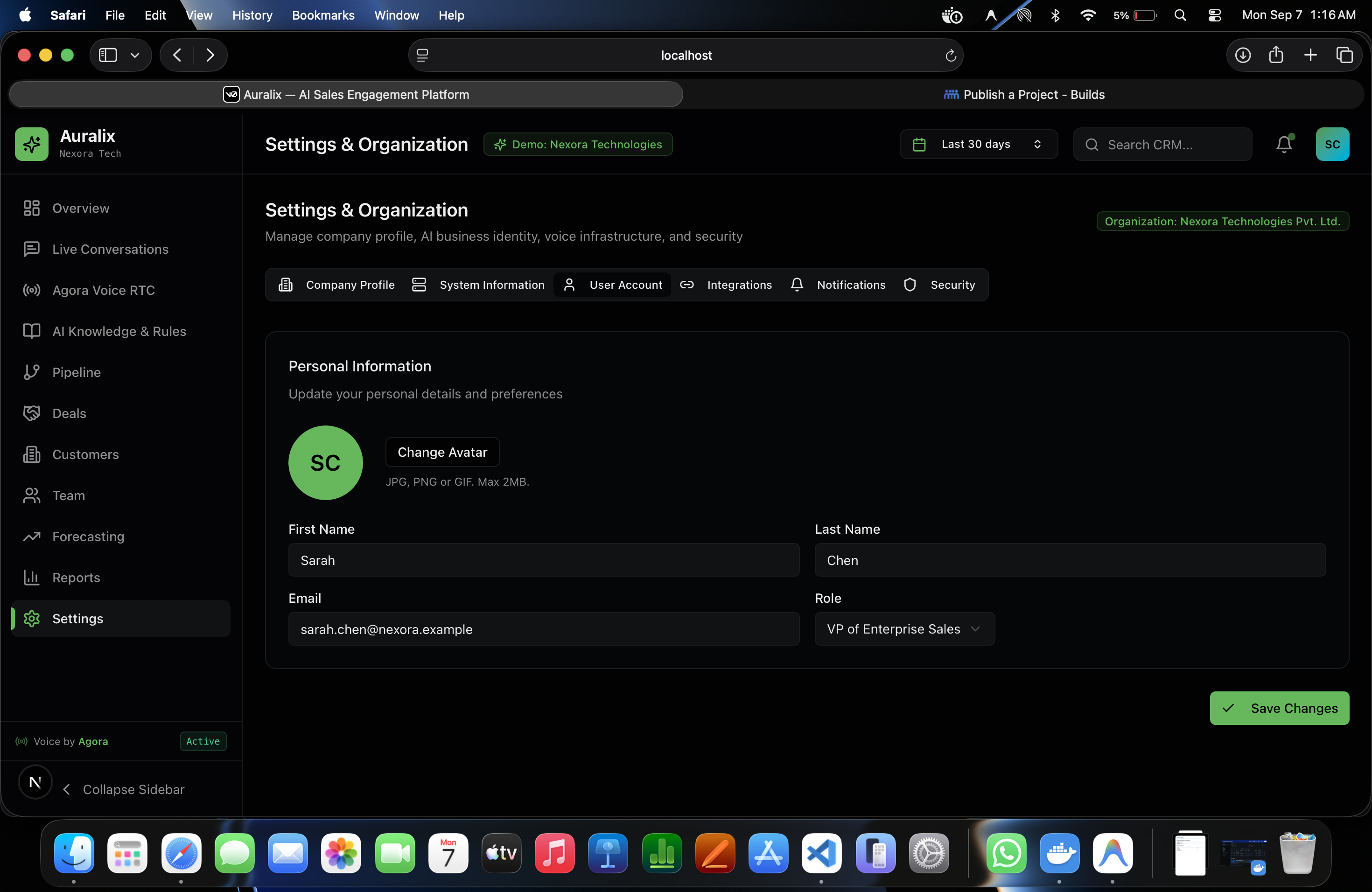 Auralix — AI-Powered Voice Sales & Customer Engagement Platform