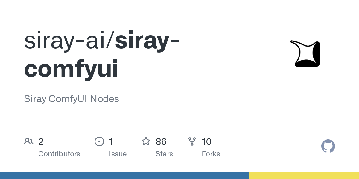 GitHub - siray-ai/siray-comfyui: Siray ComfyUI Nodes