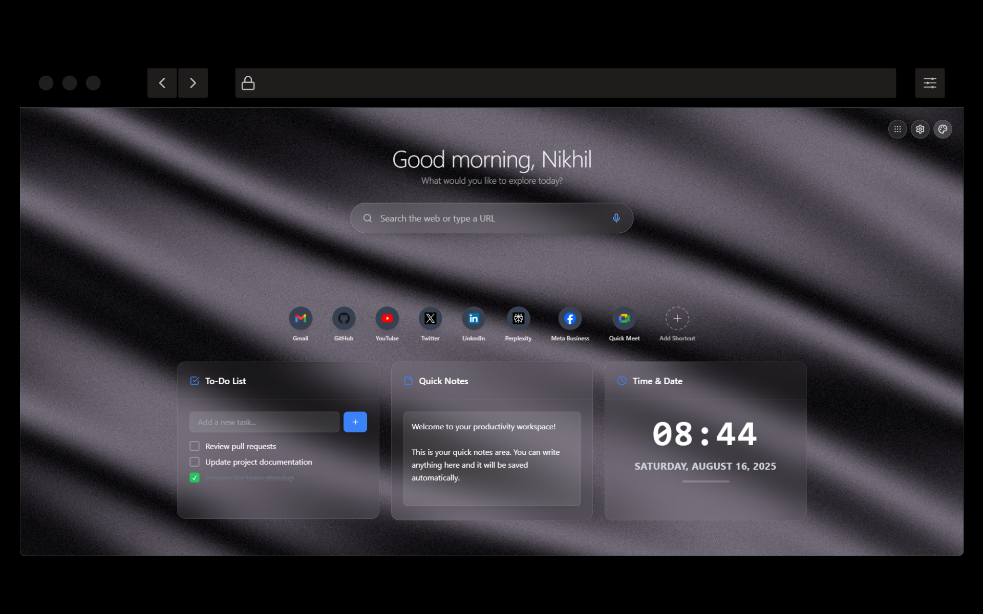Cimple - Premium New Tab Experience and Productivity