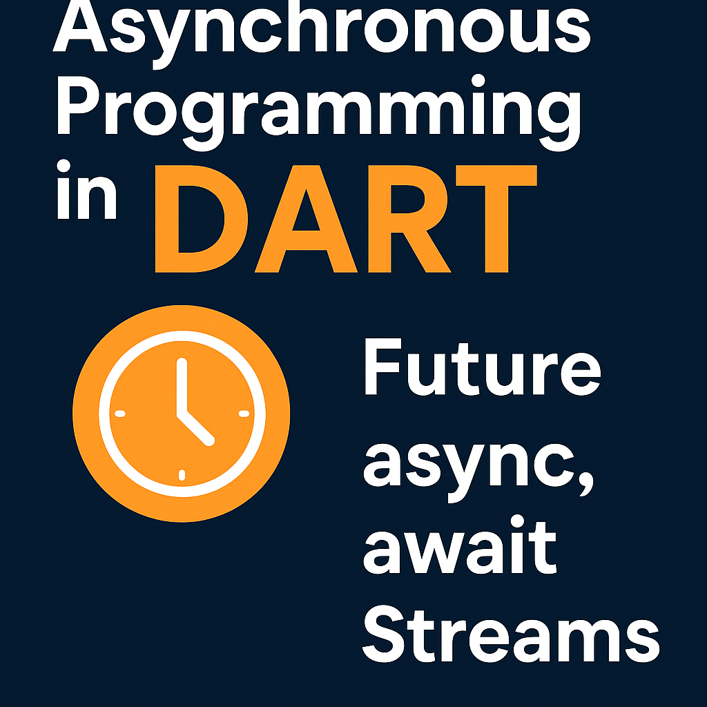 Mastering Asynchronous Programming in Dart: Future, async, await, and Streams Explained