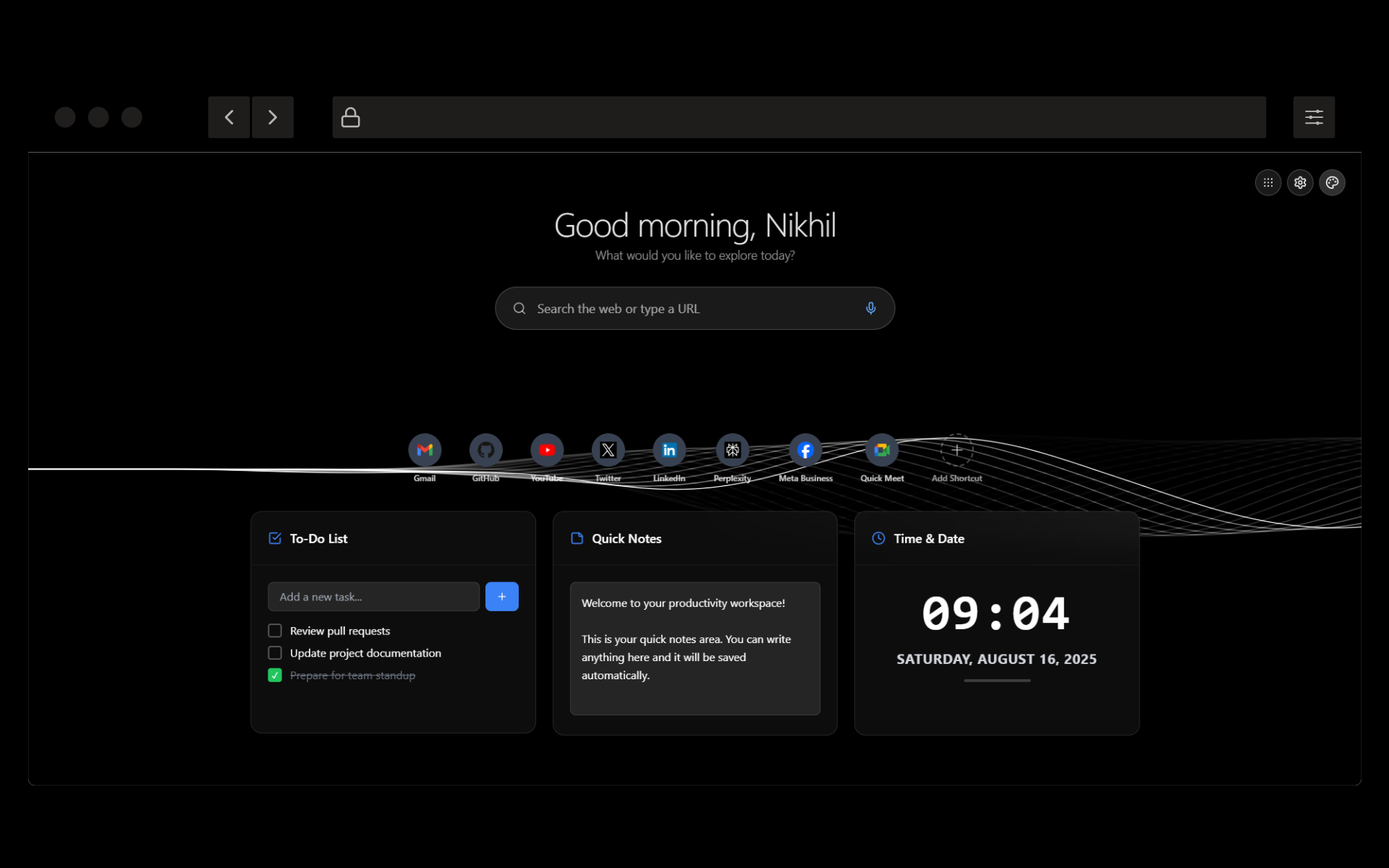 Cimple - Premium New Tab Experience and Productivity