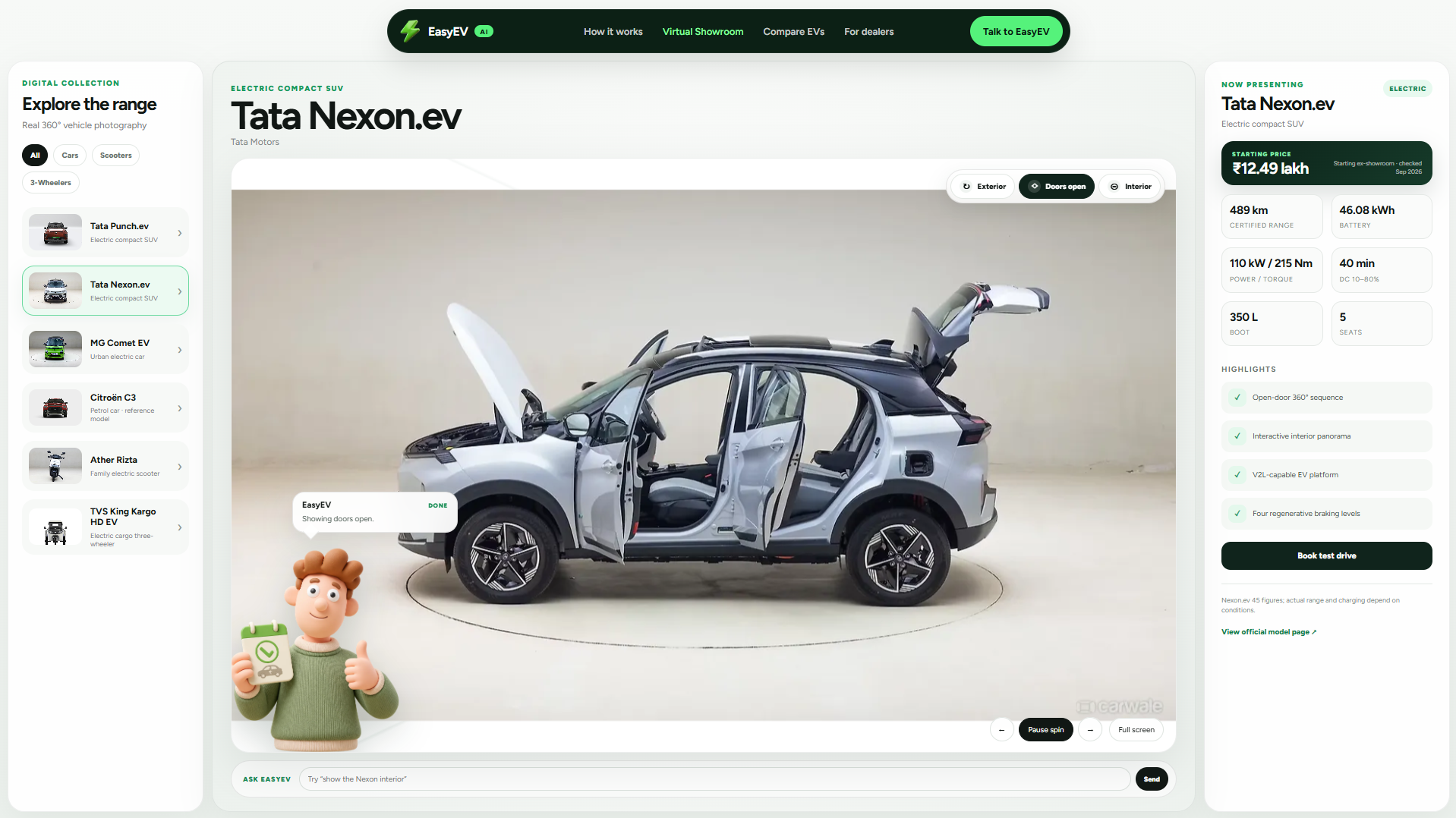 EasyEV AI : A Voice-First EV Buying Assistant EasyEV AI : A Voice-First EV Buying Assistant