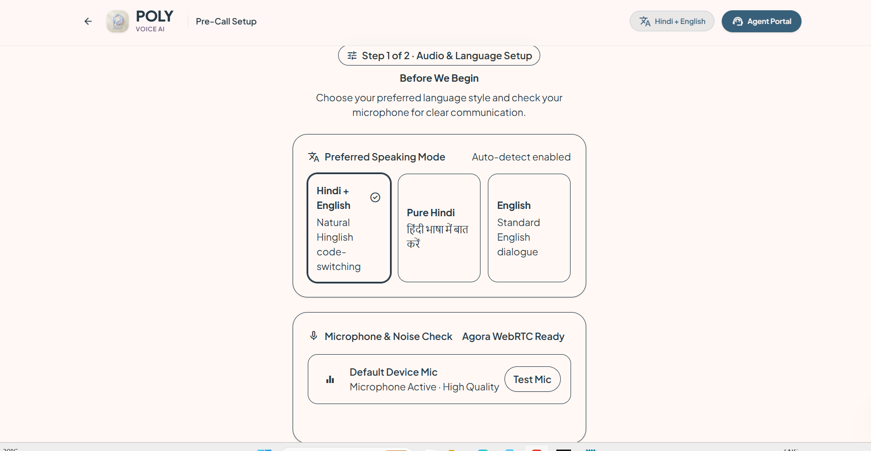 POLY — Multilingual AI Assistance Agent POLY — Multilingual AI Assistance Agent