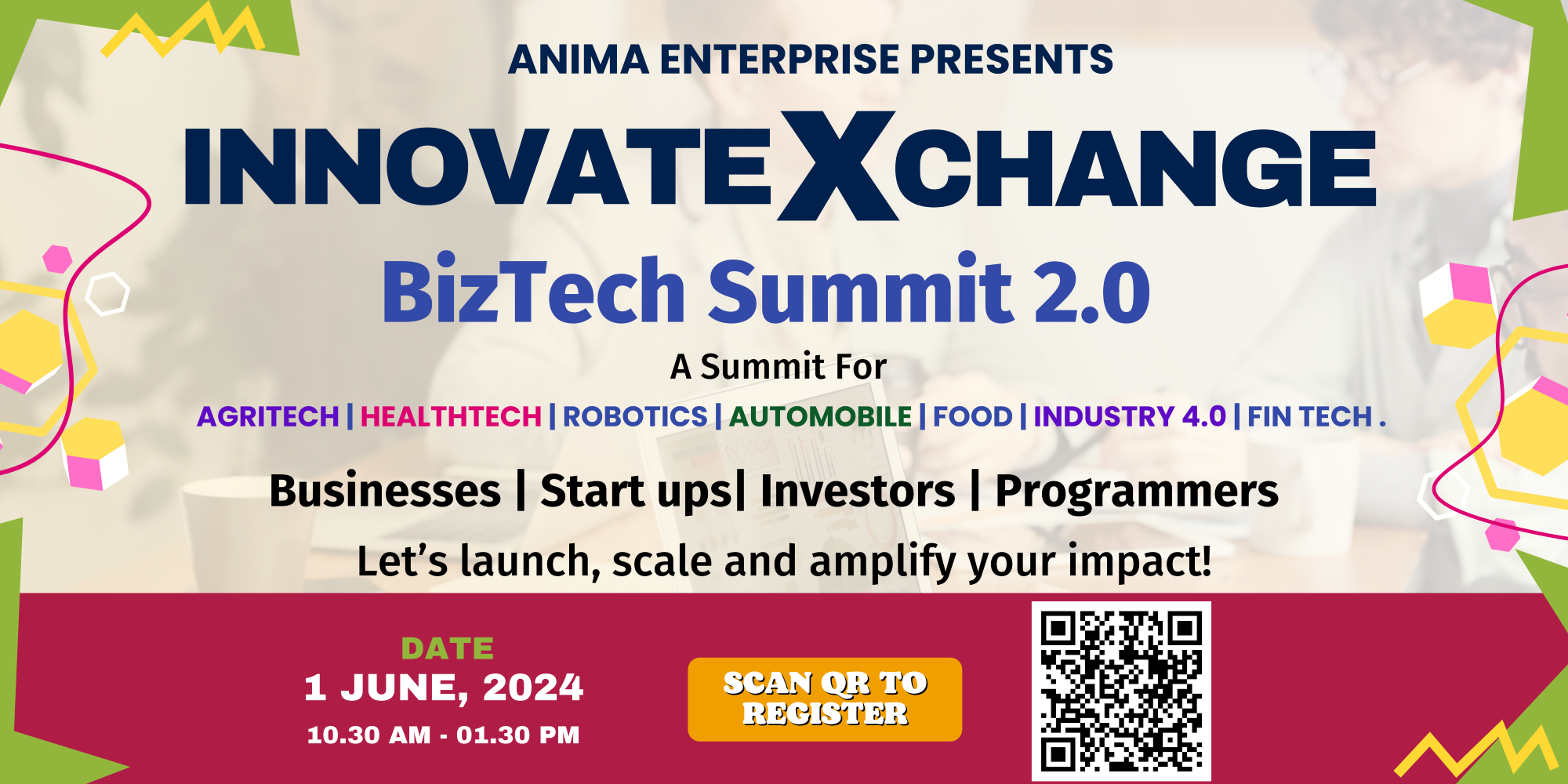 InnovateXchange - BizTech Summit 2.0 : Bridging Ideas, Igniting Collaboration.