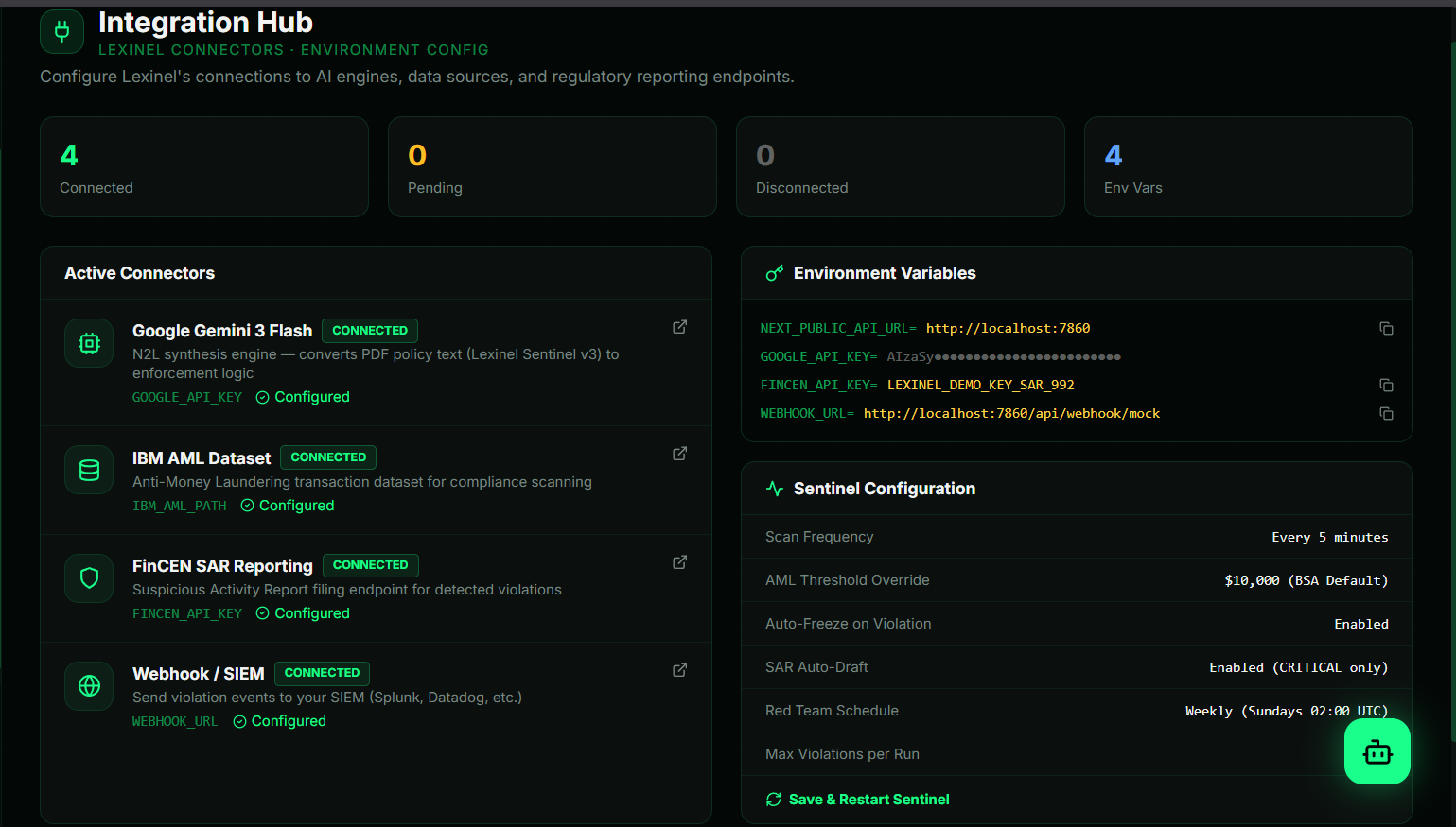Lexinel - Compliance Sentinel