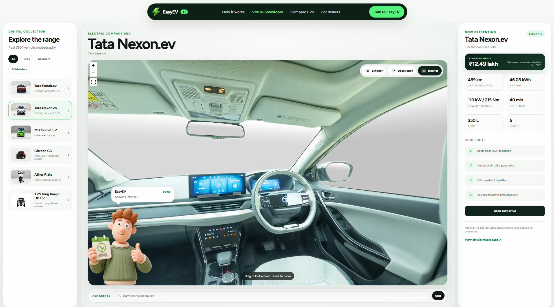 EasyEV AI : A Voice-First EV Buying Assistant EasyEV AI : A Voice-First EV Buying Assistant