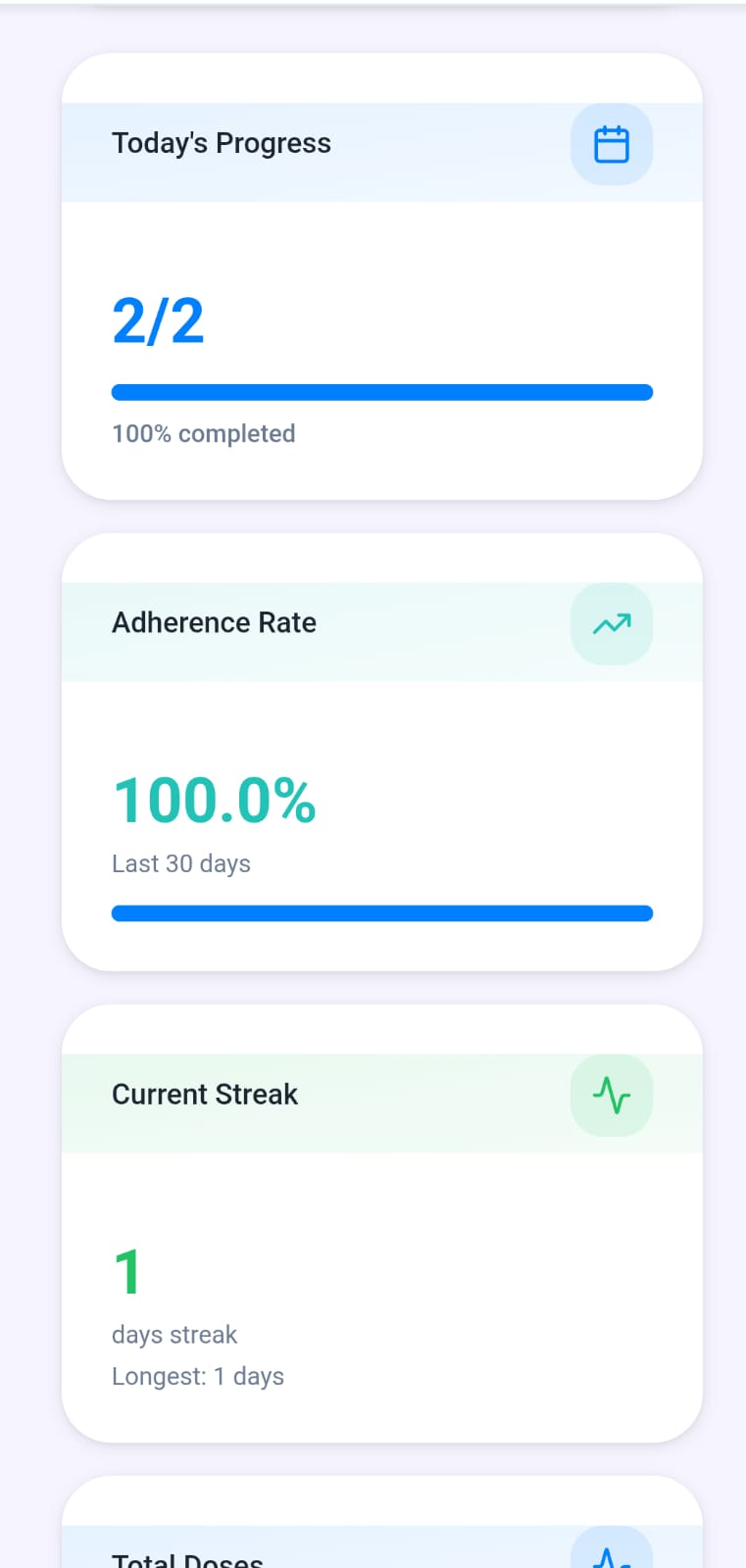 A real-time medication adherence app with persistent alarms, health tracking, and caregiver escalate