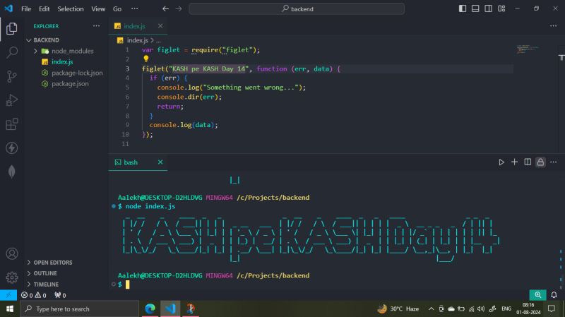 Aalekh Kumar on LinkedIn: #kashpekash #kashpekash #embraceerrors #learningjourney #kashpekash…