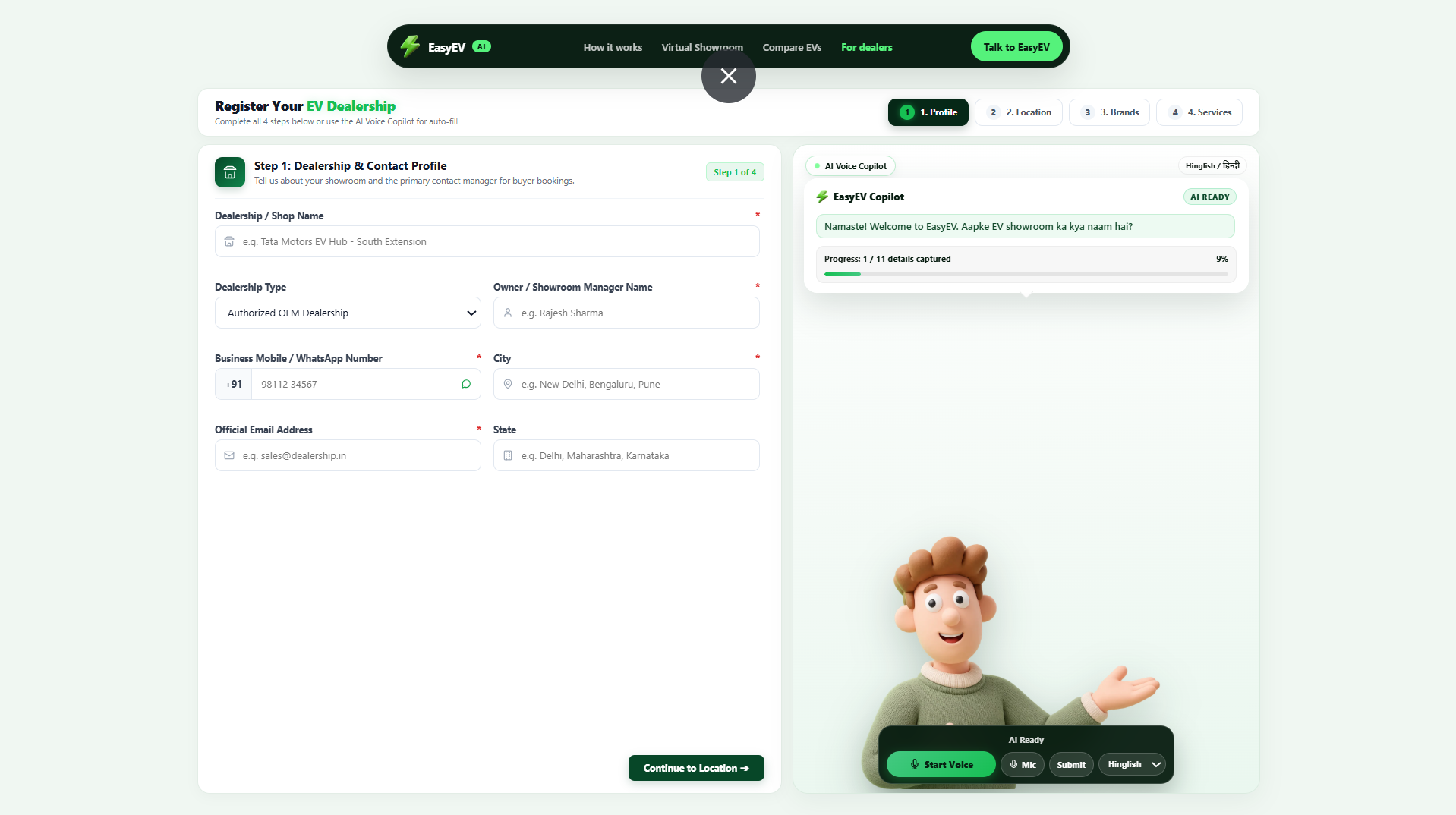 EasyEV AI : A Voice-First EV Buying Assistant EasyEV AI : A Voice-First EV Buying Assistant