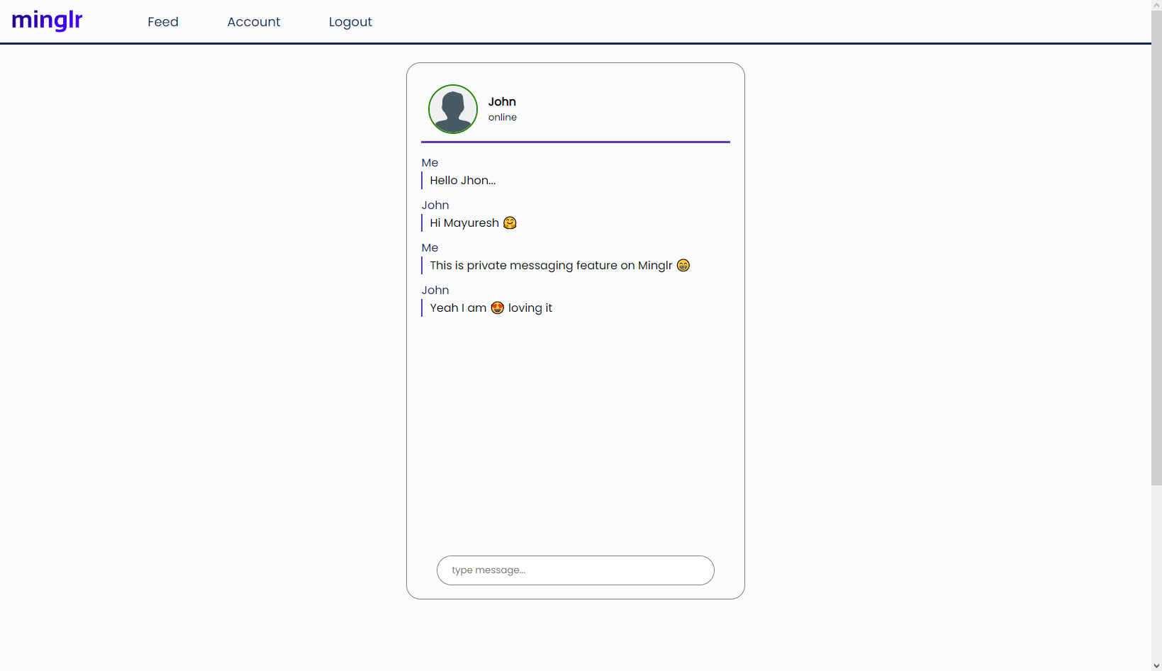Minglr - Social Networking Site Minglr - Social Networking Site