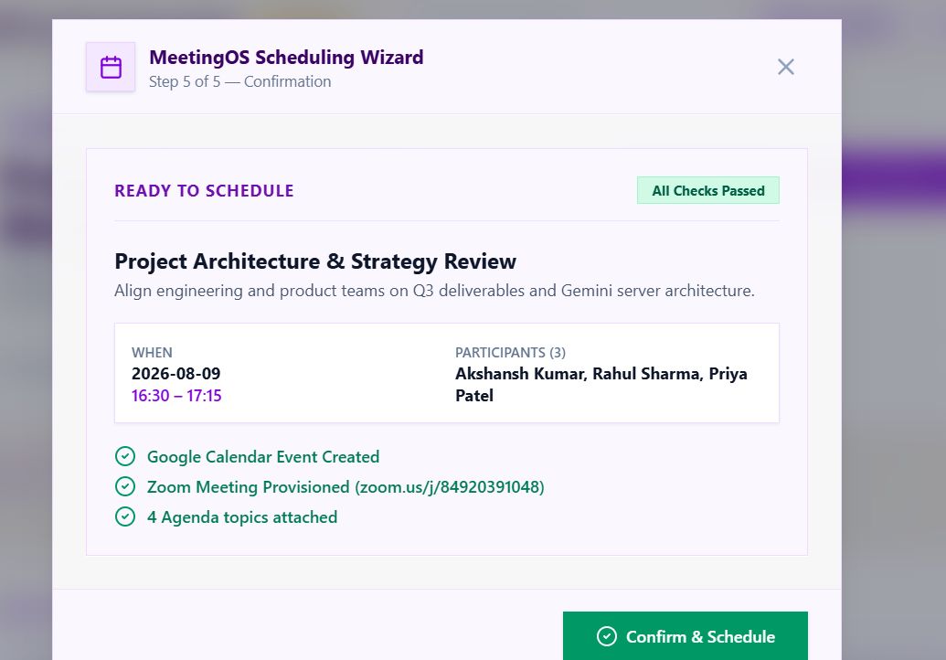 AI Meeting and follow up assistant AI Meeting and follow up assistant