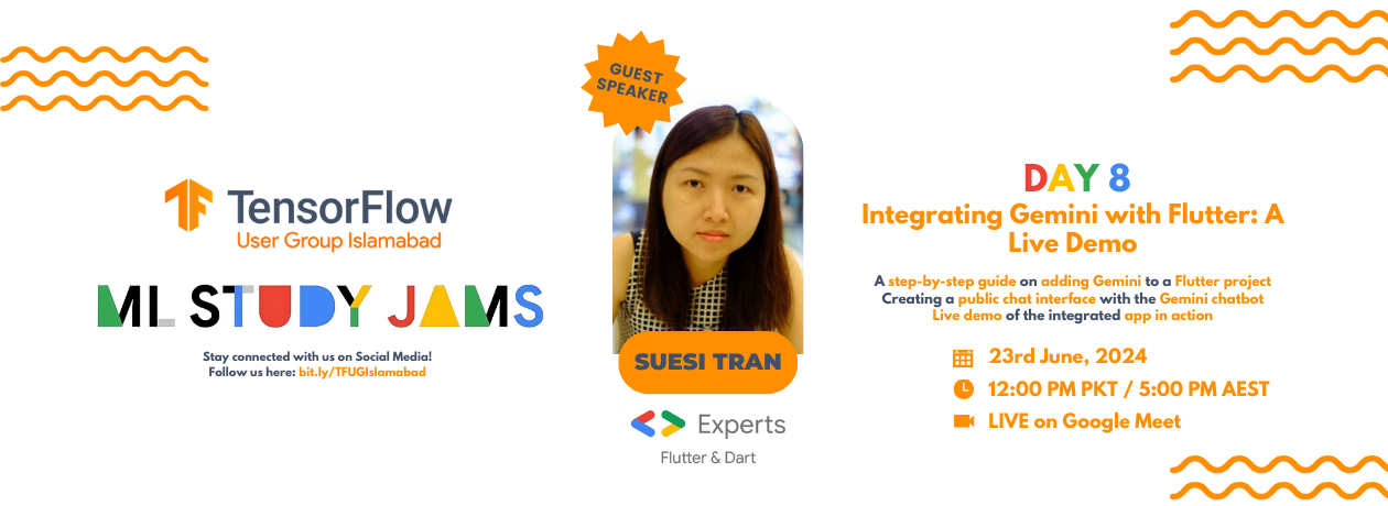 Integrating Gemini with Flutter: A Live Demo | ML Study Jams Day 8 Integrating Gemini with Flutter: A Live Demo | ML Study Jams Day 8