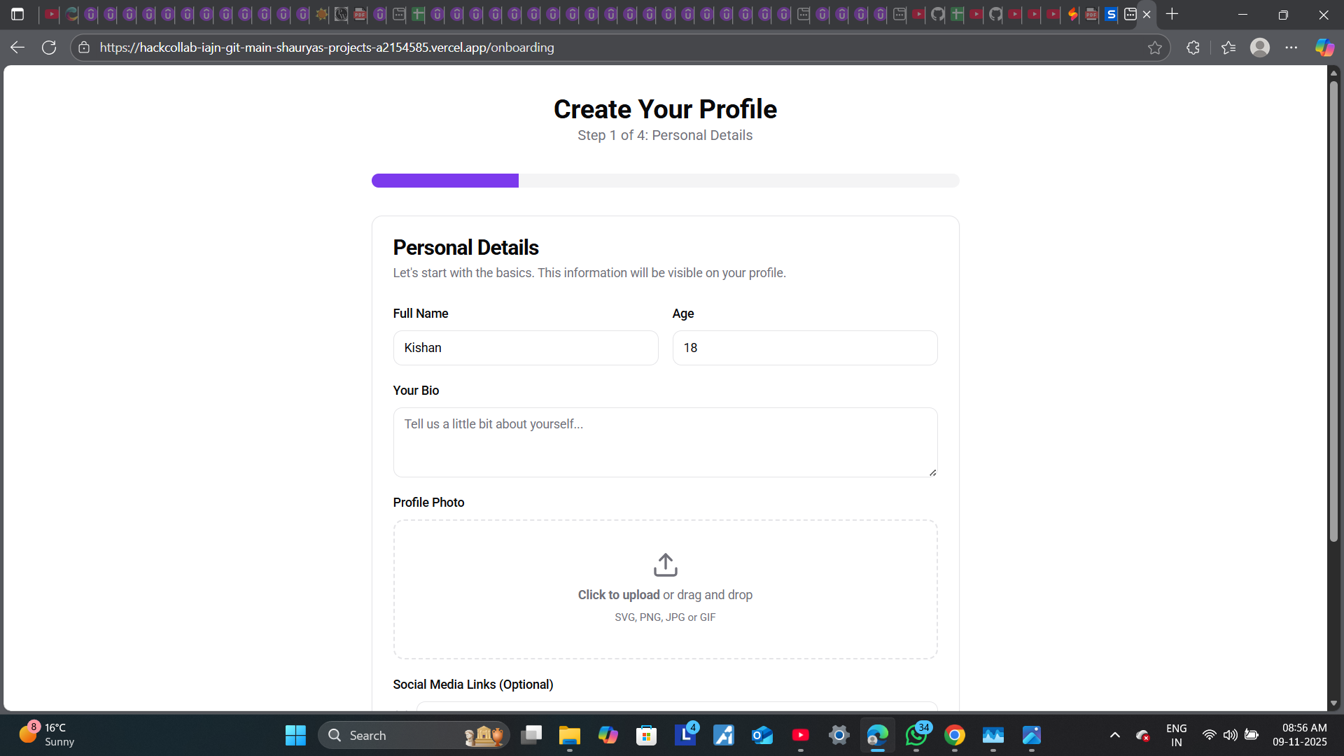 Hackathon Buddy Finder Hackathon Buddy Finder
