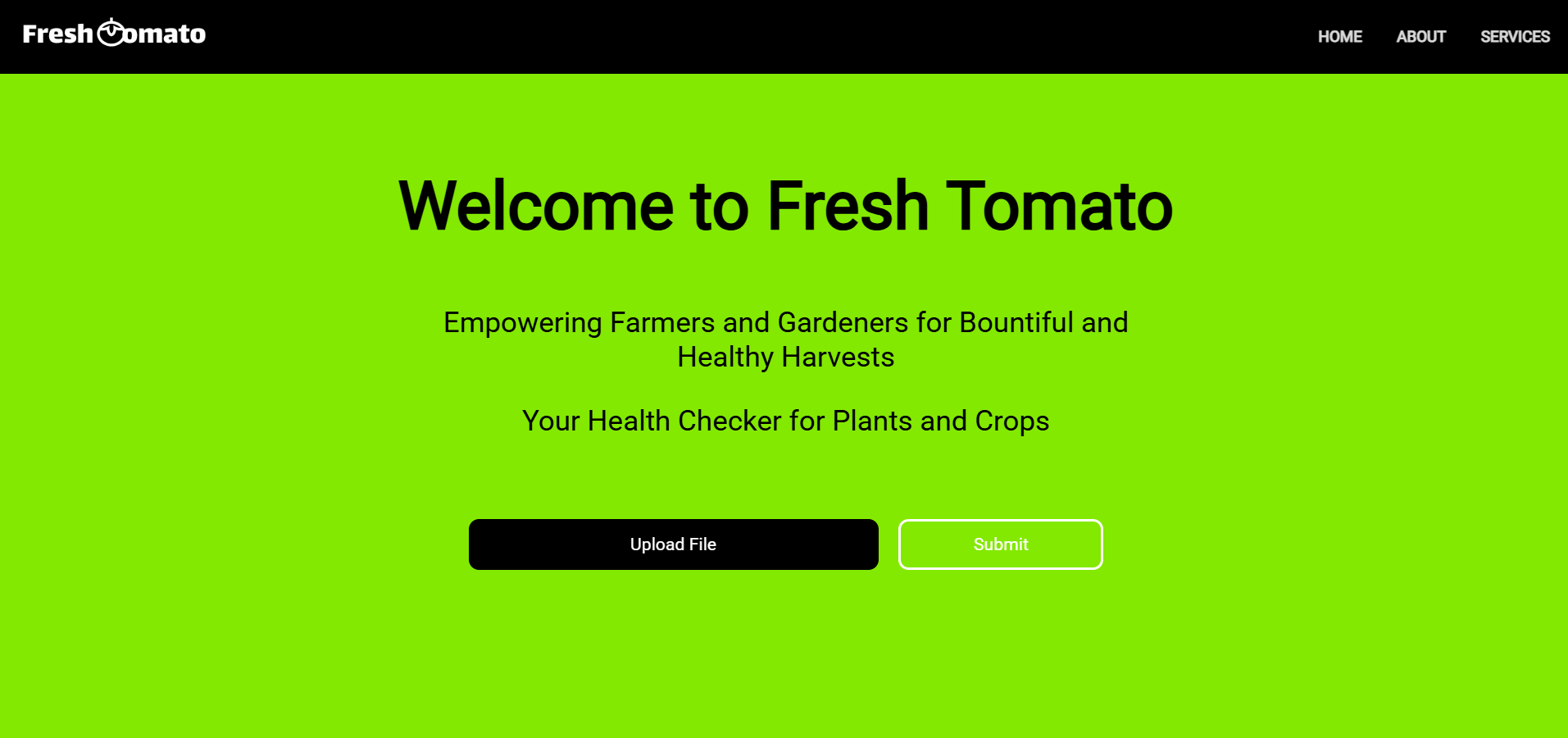 FreshTomato- AI powered Leaf Disease Detection