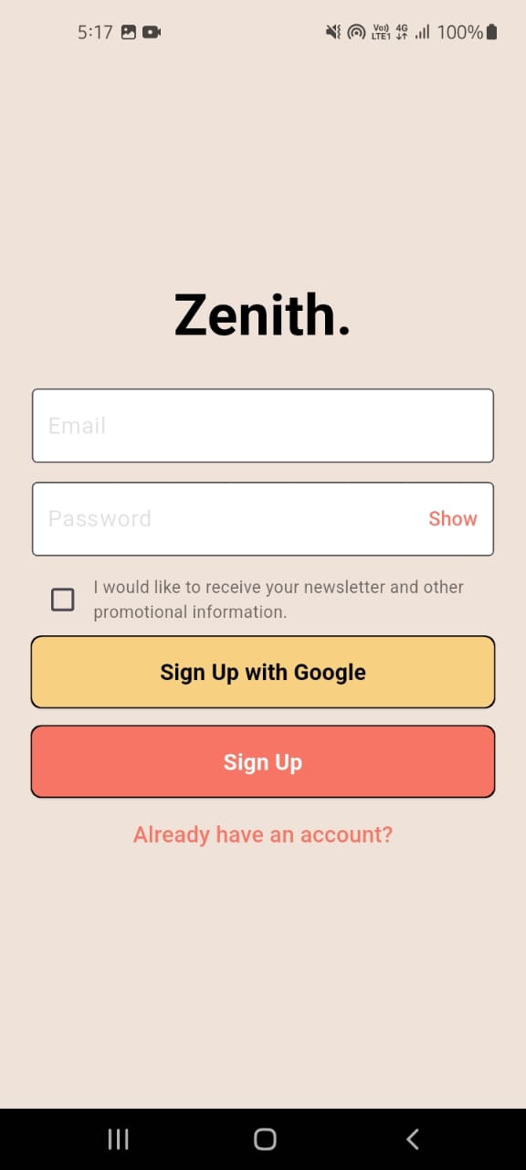 Zenith.