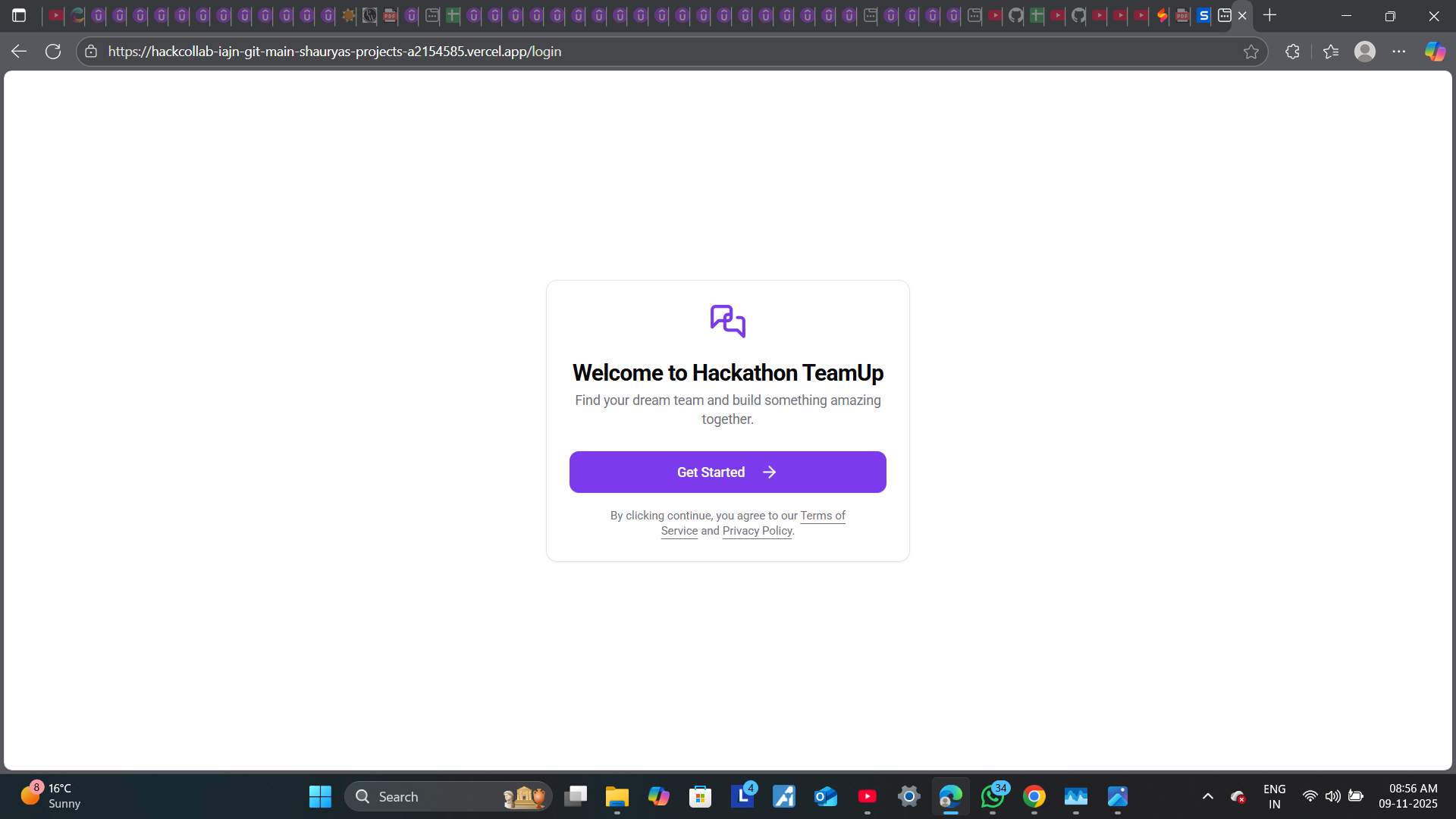 Hackathon Buddy Finder