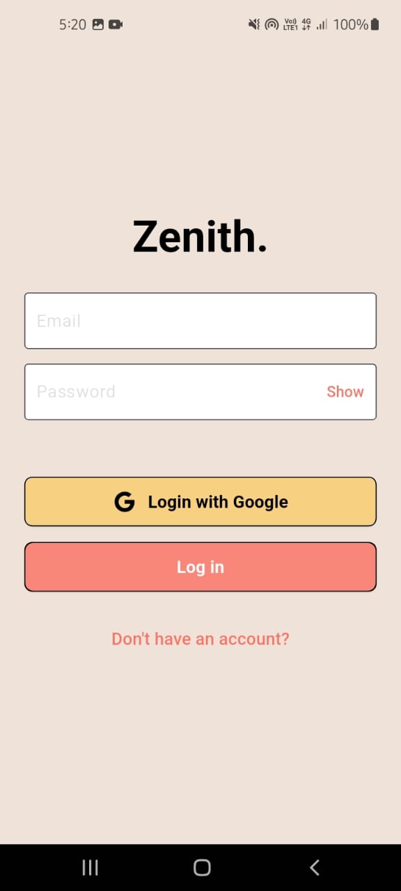 Zenith.