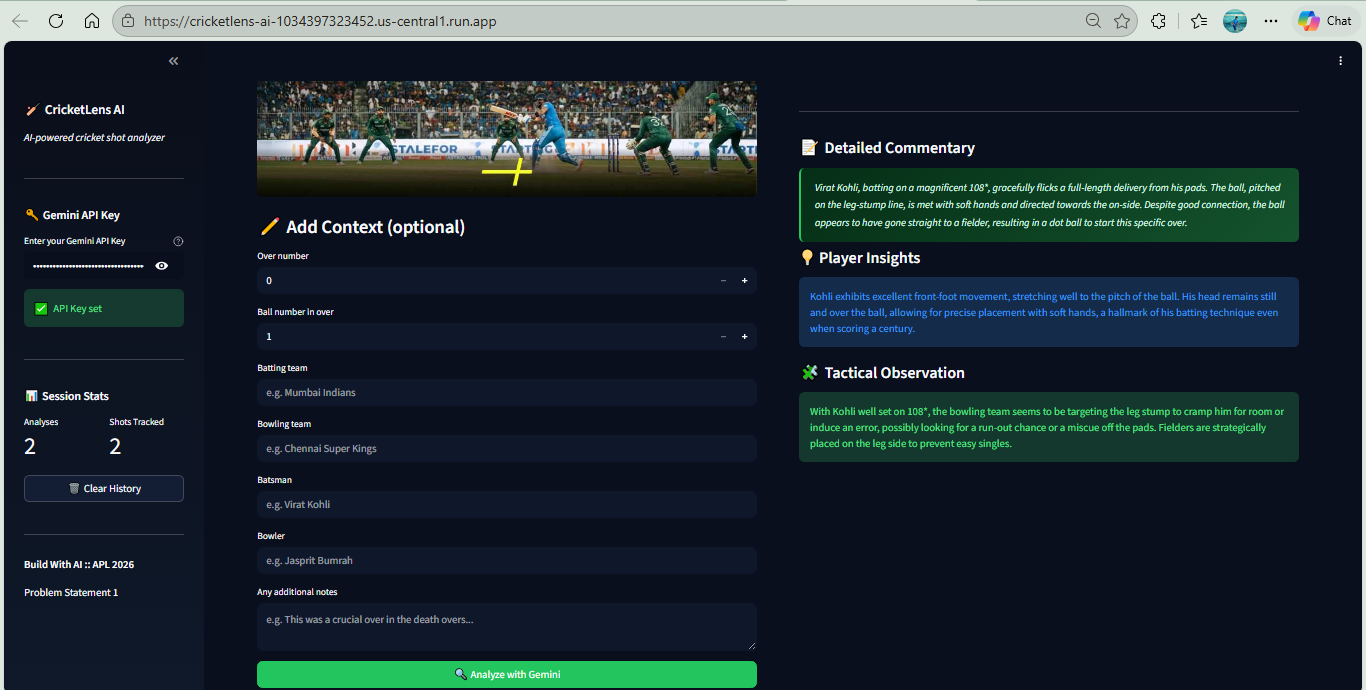 Cricket Match Analyser 