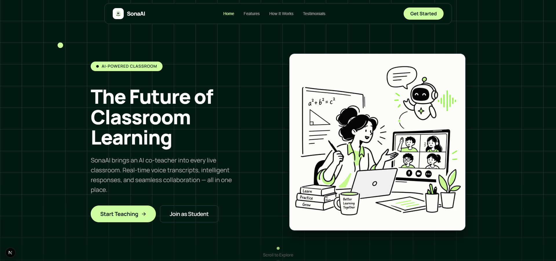 SonaAI - The AI Co-Teacher That Knows When to Speak SonaAI - The AI Co-Teacher That Knows When to Speak