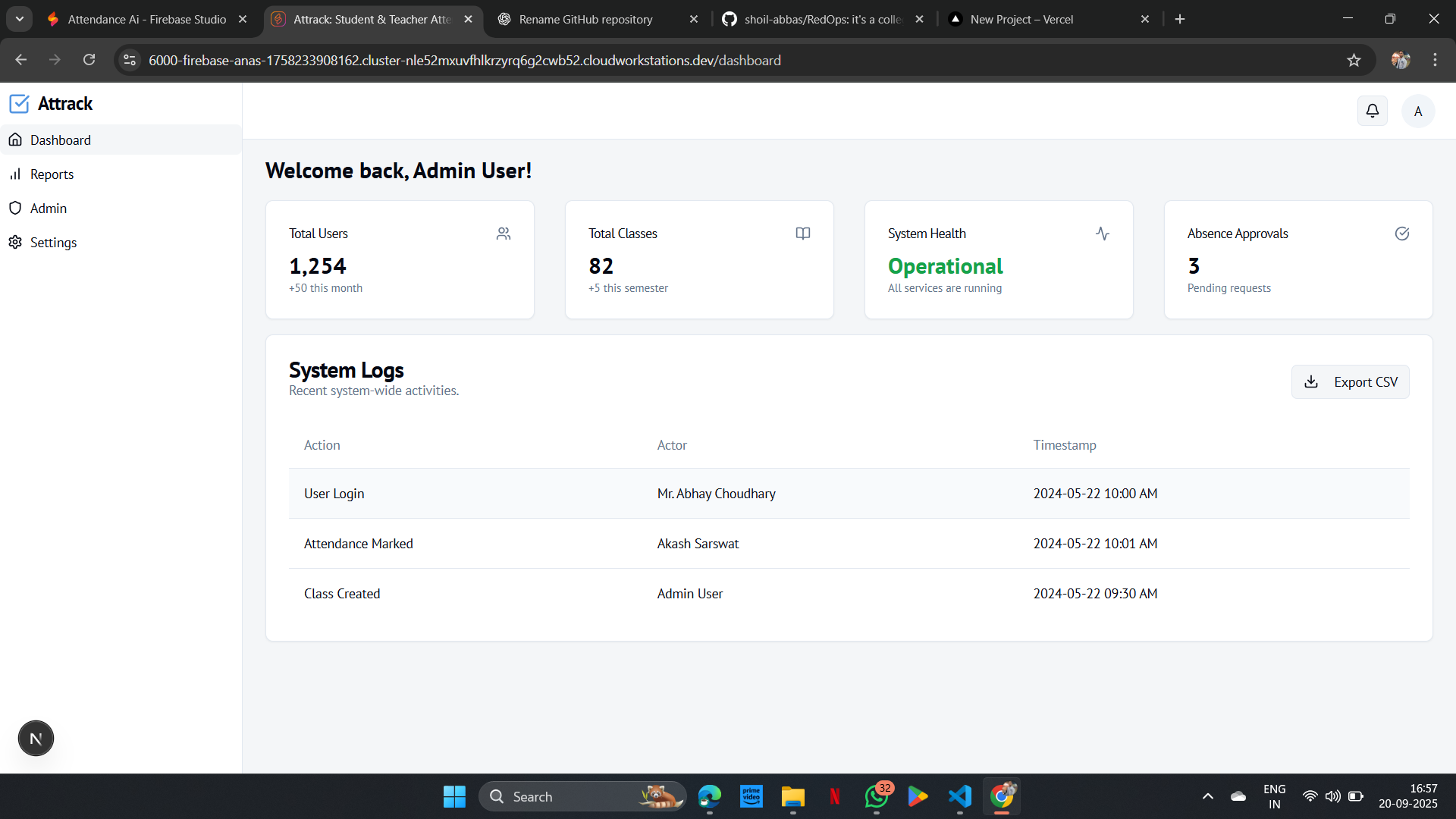 Automated Attendance And Student Productivity