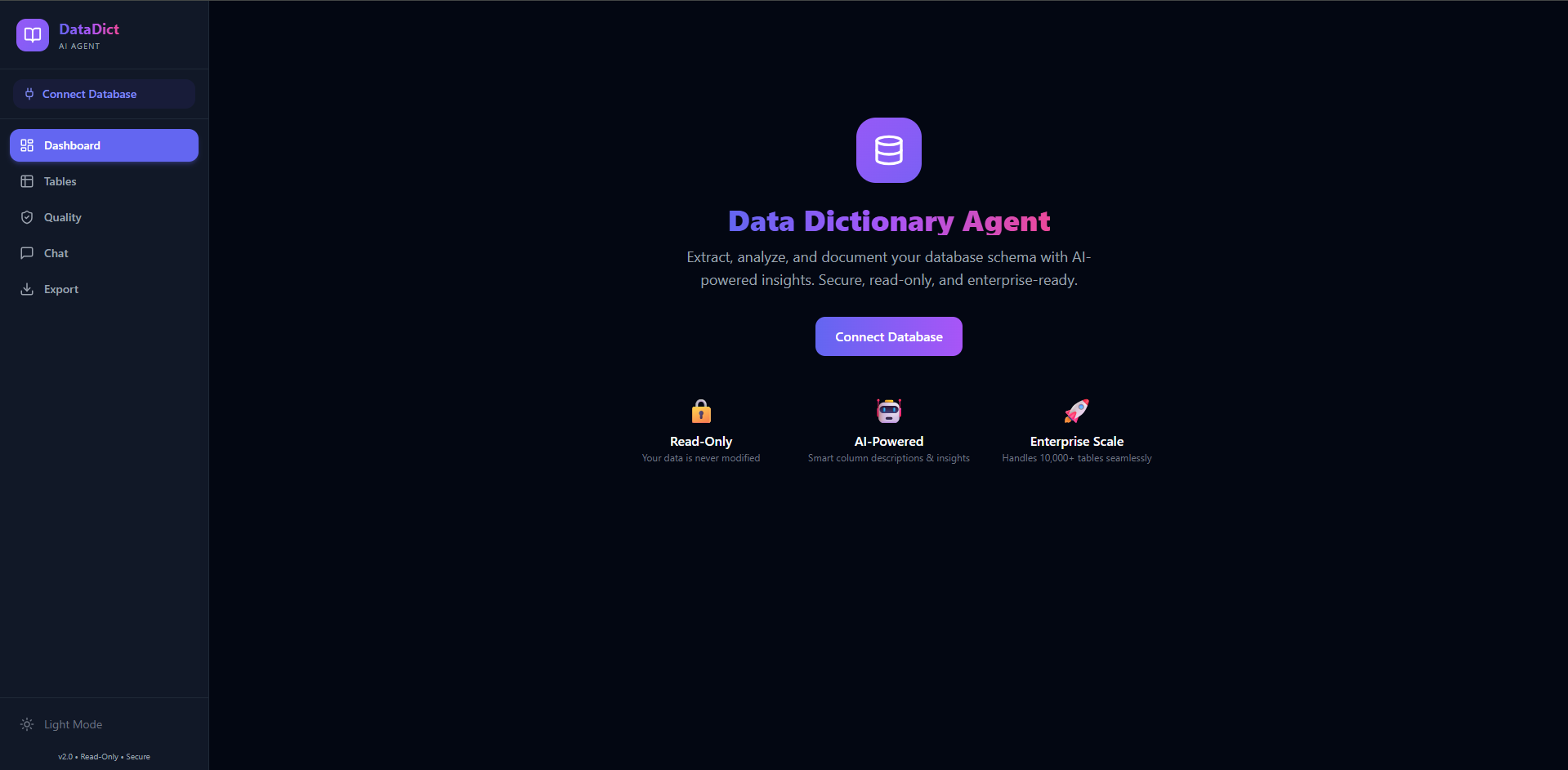 Data Dictionary Agent