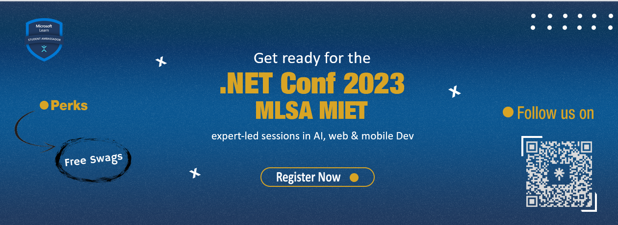 .NET Conf 2023 MLSA MIET