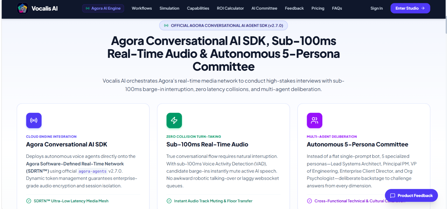 Vocalis AI - Autonomous Multi-Role AI Voice Interviews for Hiring Teams & Candidates Vocalis AI - Autonomous Multi-Role AI Voice Interviews for Hiring Teams & Candidates
