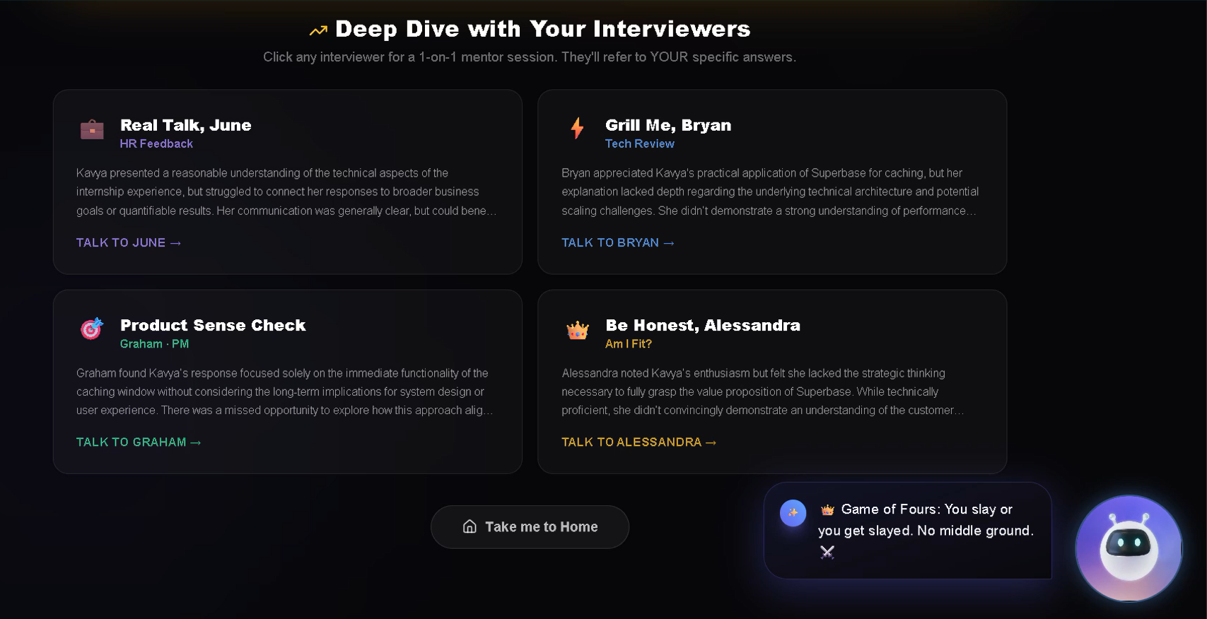 MockMate β AI-Powered Placement & Multi-Panel Interview Simulation Platform MockMate β AI-Powered Placement & Multi-Panel Interview Simulation Platform
